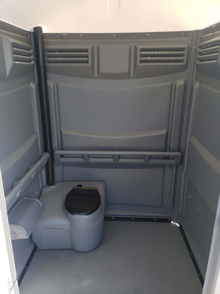 Las Vegas Rentals XL Unit Portable Toilet - Interior