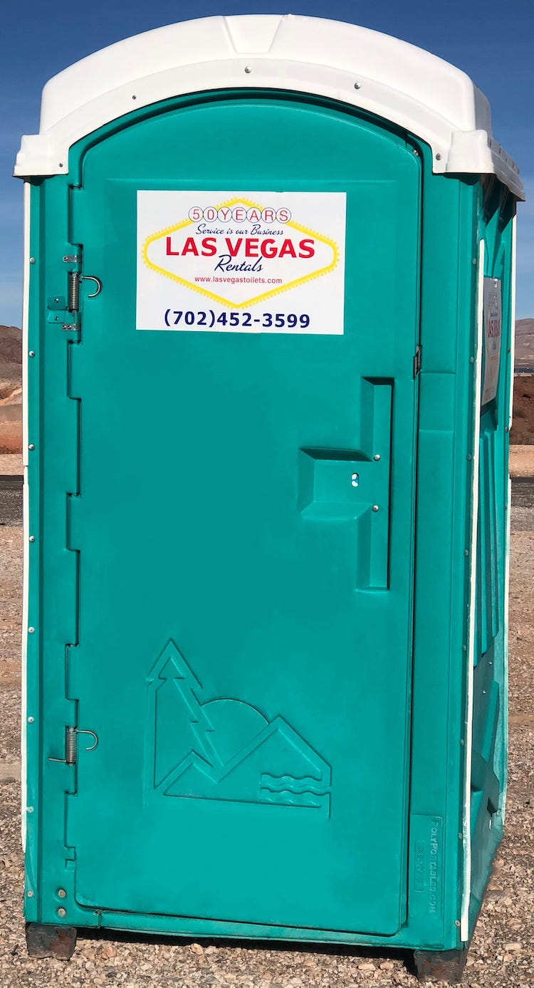 Las Vegas Toilet Rentals Standard Unit