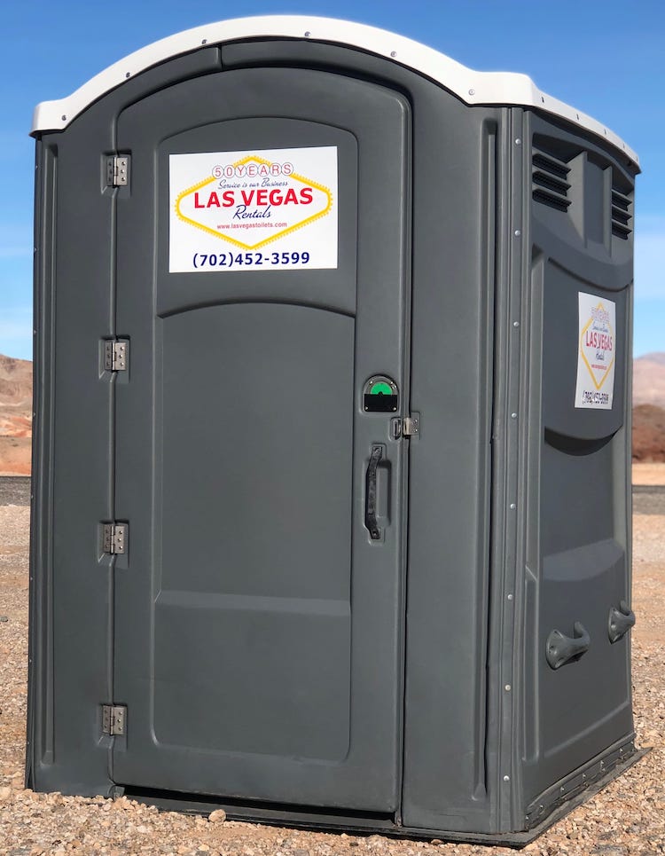 Las Vegas Toilet Rentals Extra Large Portable Toilet